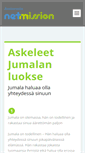 Mobile Screenshot of netmission.fi